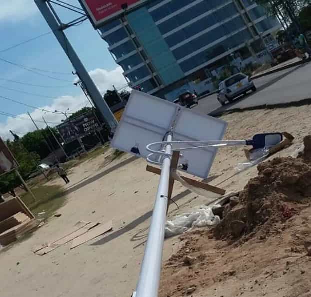 Solar street light Project