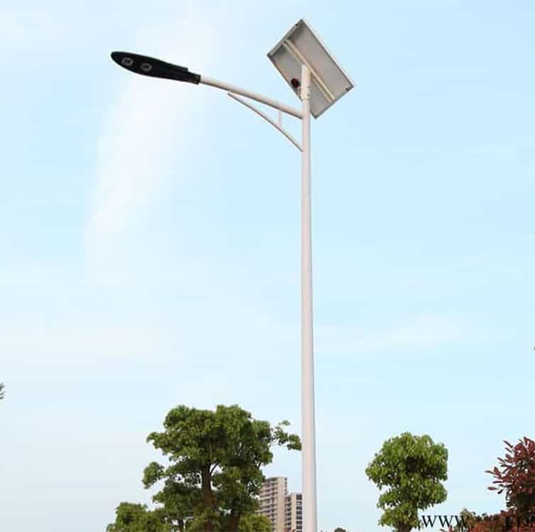 Solar street light project